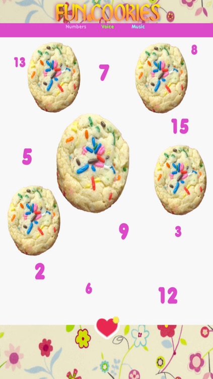 cookie 123 - learning numbers and flash card for kids (Lite) screenshot-3