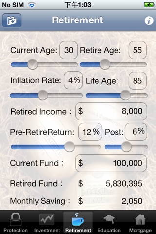 FinPlan - Financial Planning Tools screenshot 3