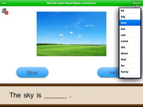 Sight Word Sentences for Kindergarten and First Grade Free screenshot 2