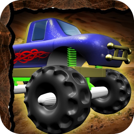 4 Wheels Monster Madness - Cool speed big truck road racing icon