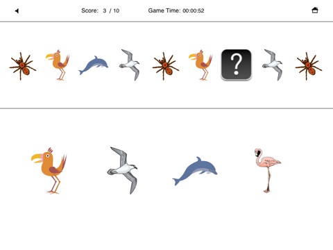 A 2nd Grade Pattern Recognition Game - for iPad screenshot 4