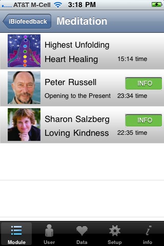 iBiofeedback Screenshot 4