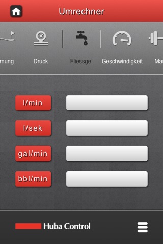 Einheitenumrechner Huba Control screenshot 2