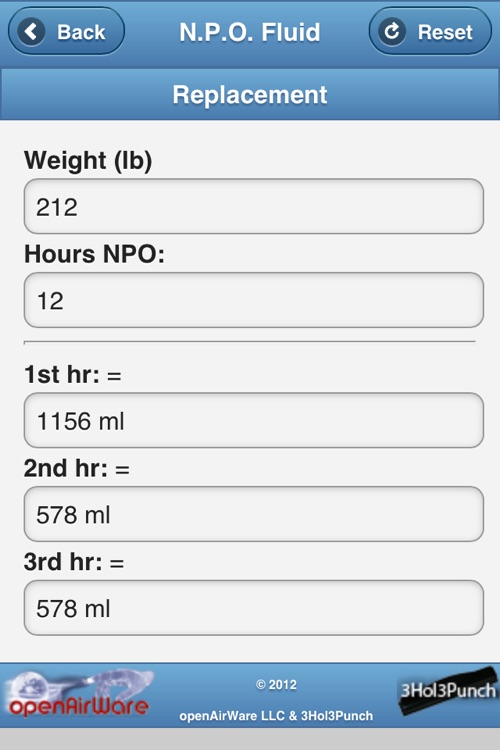 Clinical Calculators