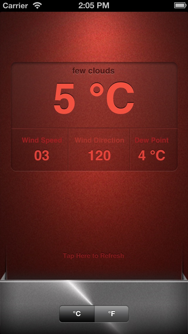 空気温度計-温度計にあなたのiPhoneを... screenshot1