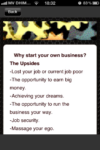 The Business Start Up Guide screenshot 2