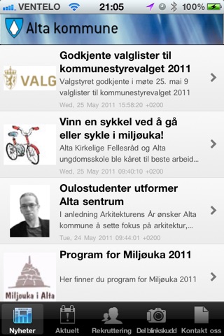 Alta kommune screenshot 2