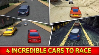 3D Police Run Drag Racing Simulator - A Real Cops Chase Driving Race Screenshot 2