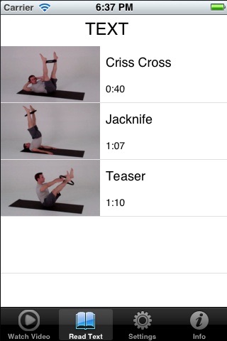 Pilates Magic Circle Lite screenshot 3