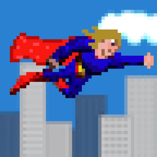 Captain Super Dude - The Amazing Flying Superhero iOS App