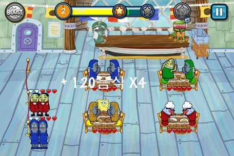SpongeBob Diner Dash screenshot 2