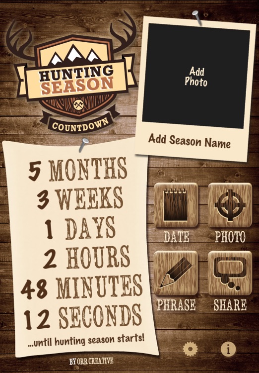 Hunting Season Countdown