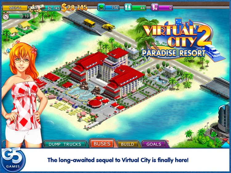Virtual City 2: Paradise Resort HD (Full) screenshot-0