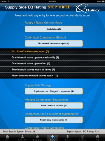 EQ Energy Efficiency Analyzer screenshot 2