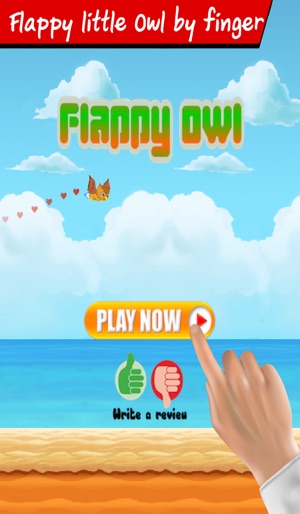 Cute Owl flappy rocket tiny bird - Tap flap flap and fly bir(圖2)-速報App