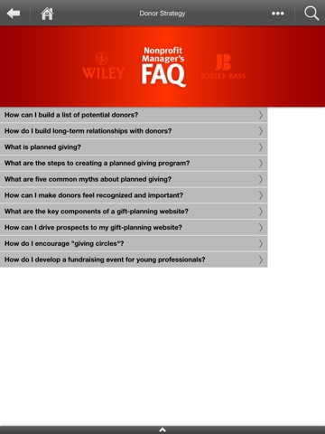 The Nonprofit Manager’s FAQ HD screenshot 2