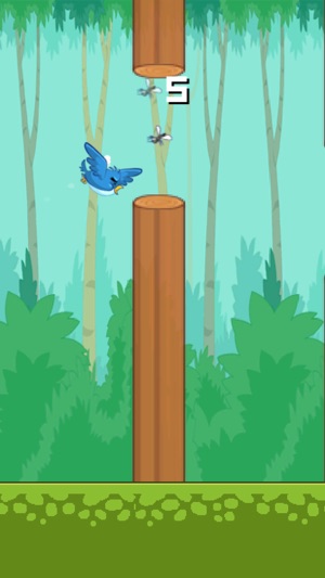 Tiny Flappy Hungry Bird - A clumsy little bird's endless sea(圖3)-速報App