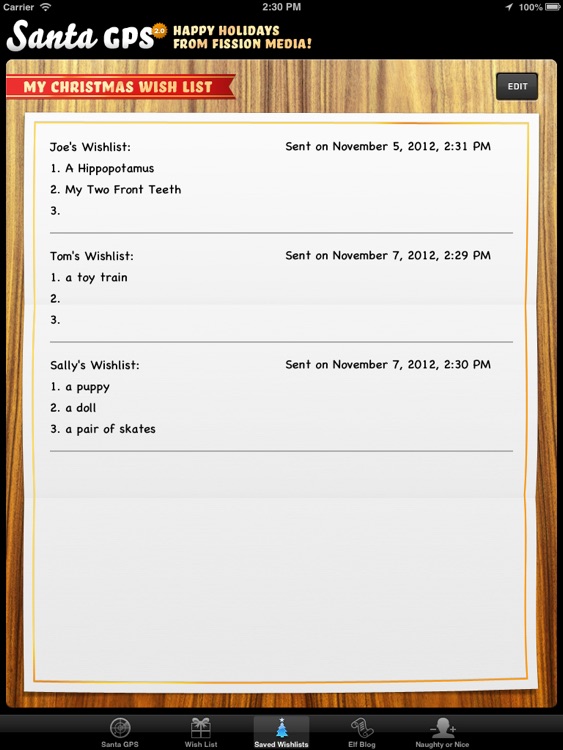 Santa GPS HD screenshot-3