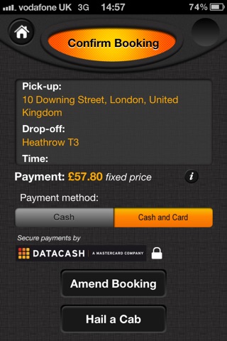 cab:app screenshot 3
