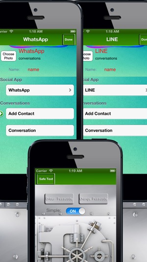 SafeText for WhatsApp,LINE,Viber,Wechat,Skype(圖2)-速報App