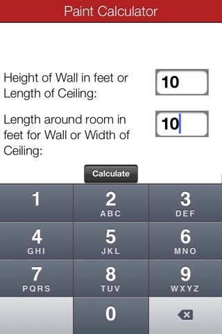 Paint Calculator screenshot 2