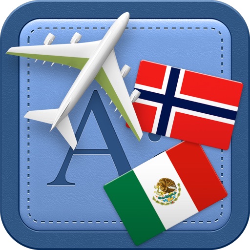 Traveller Dictionary and Phrasebook Norwegian - Mexican Spanish icon