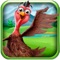 Help the turkey race and save the day in this fun endless runner game