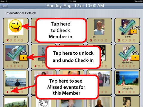 Meetup CheckIn Lite for iPad screenshot 4