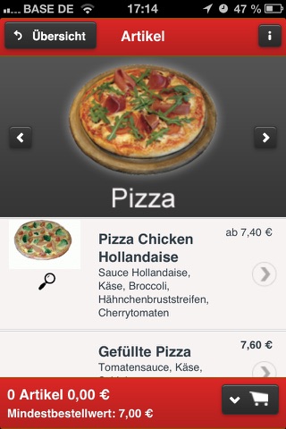 Enzos Pizza screenshot 2
