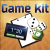 Game Kit (Minuteur, tapis de dés, feuille de scores)