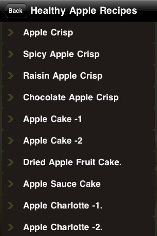 Healthy Apple Recipes. screenshot 2