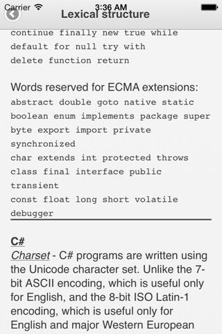Programming Languages Guide screenshot 3