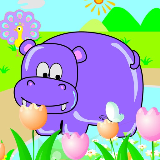 Cartoon Animal Puzzle HD Icon