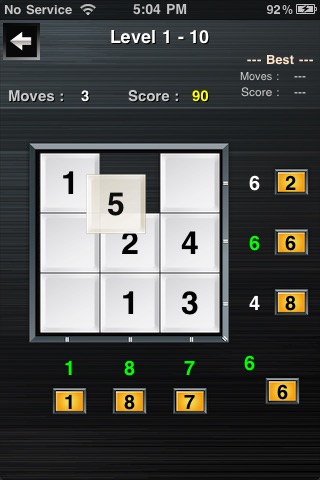 Magic Square -Swap Puzzle-