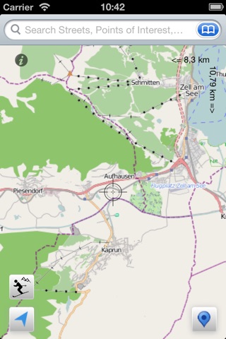 Zell Am See & Kaprun Piste and Offline Map screenshot 3