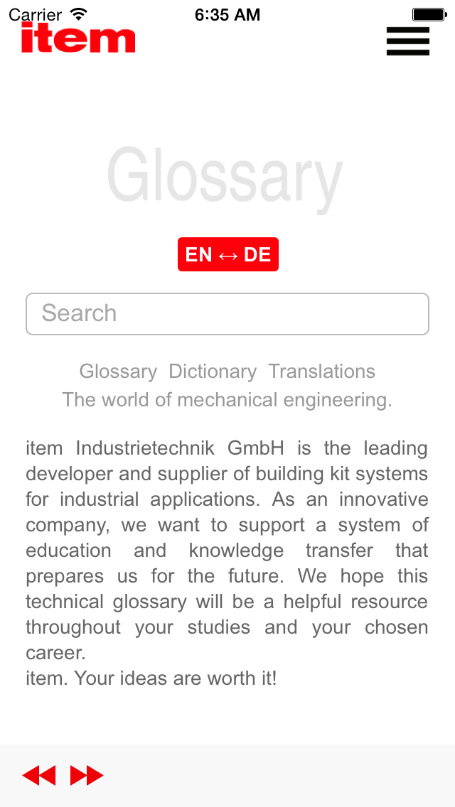 How to cancel & delete The item Glossary for mechanical engineering from iphone & ipad 2