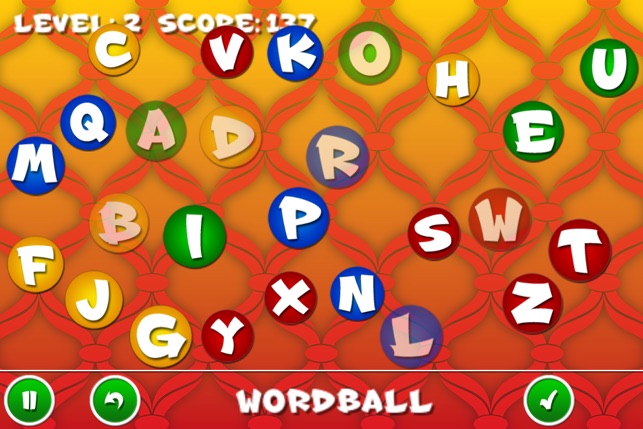 Word Ball Free - A Fun Word Game and App for All Ages by Con(圖2)-速報App