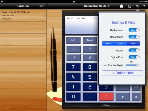 Scientific Calculator Lite - Calculation and Documentation for complex math operations screenshot 3