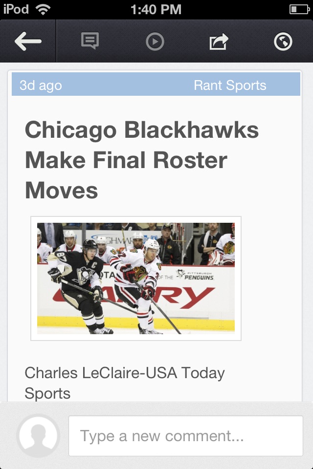 Blackhawks News & Videos screenshot 2