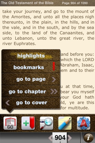The Bible: Old Testament (DocuApps) screenshot 3