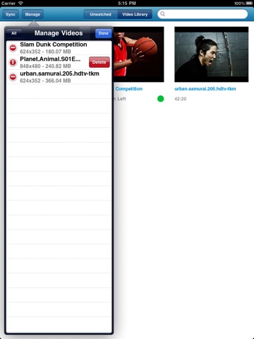 Remux MKV Player for iPad – Play Remuxed Xvid a... screenshot 4