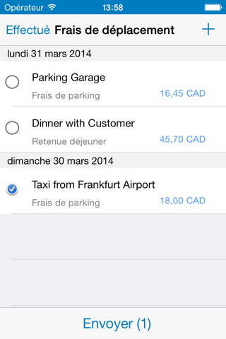 SAP Travel Receipt Capture screenshot 3