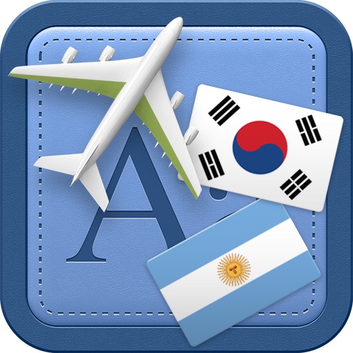 Traveller Dictionary and Phrasebook Korean - Argentinean Spanish icon