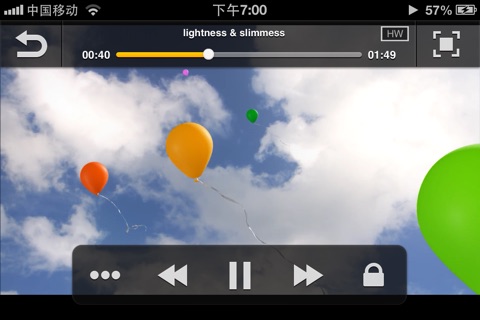 MoliPlayer Pro-video & music media player for iPhone/iPod with DLNA/Samba/MKV/AVI/RMVB screenshot 2