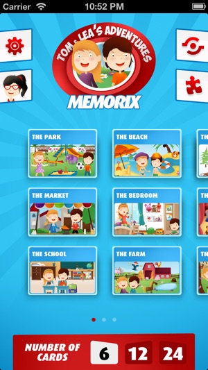 Tom and Lea's adventures: Memorix - Play and exercise kids v(圖1)-速報App