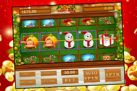 A Holiday Slots Fun Christmas Casino : Play Free For-ever With Daily Slot Machine Bonus screenshot 3