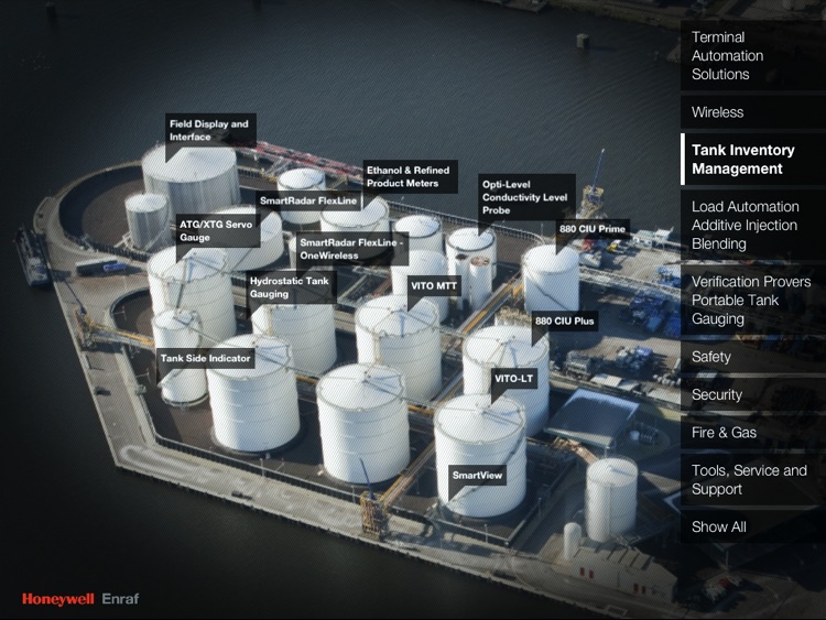 Honeywell Enraf Product Viewer