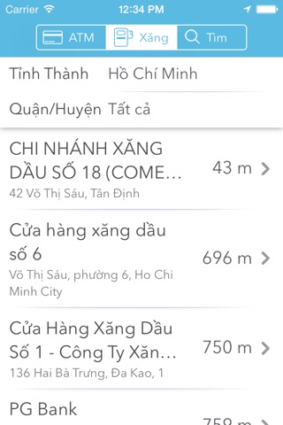 ATM & Xăng screenshot 3