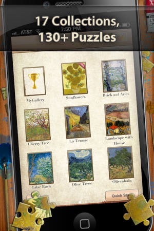 Vincent Van Gogh Jigsaw Puzzles  - Play 