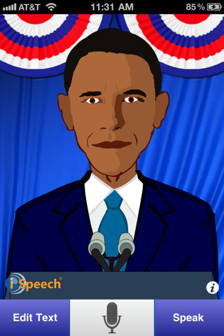 iSpeech Obama™のおすすめ画像1